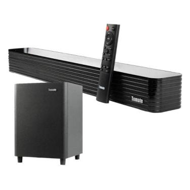 Imagem de Soundbar 2.1 Tomate Mts 2023 Subwoofer 130w Óptica Bluetooth