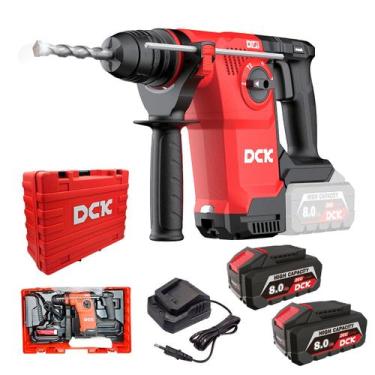 Imagem de Martelete Rotativo Rompedor 750w 2,8J com 2 Bateria Dck