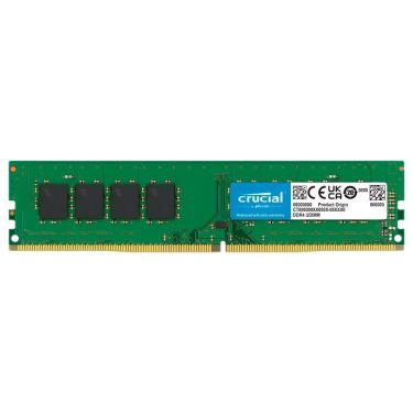 Imagem de Memória RAM Crucial CT16G4DFRA32A com 16GB e 3200MHz de Velocidade para Desempenho Eficiente - Preto - Crucial Basics