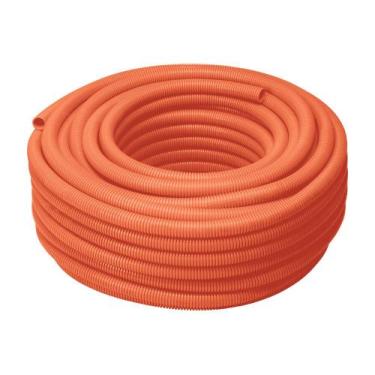 Imagem de Eletroduto Corrugado PVC 25mm x 50m Laranja Krona