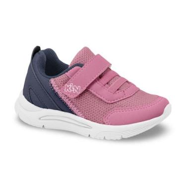 Imagem de Tênis Infantil Menina Klin New Sport Mini Pink Chumbo, Rosa, 25