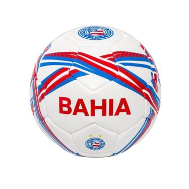 Imagem de Bola De Futebol Bahia Tricolor Estádios Original Tamanho:5Cor:Branco -