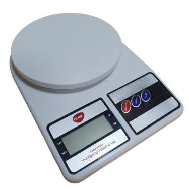 Imagem de Balança Digital de Cozinha Plástico 10 Kg - Clink