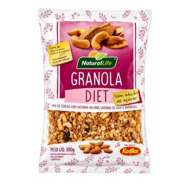 Imagem de Granola Diet Premium Zero Açúcares 300g Kodilar