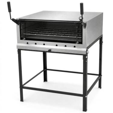 Imagem de Forno Lastro Gas Guilhotina Prp-900 G3 90X90cm Inox - Progas