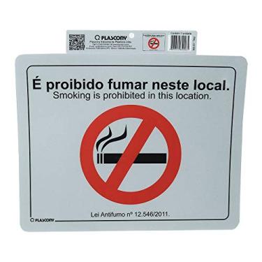 Imagem de Placa de Sinalização Proibido Fumar