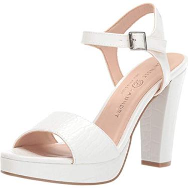 Imagem de Chinese Laundry Sandália feminina de salto Aced, Branco, 40