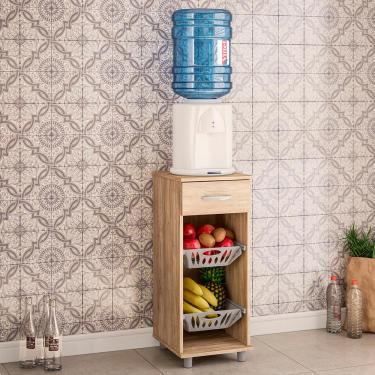 Imagem de Fruteira Politorno Facility com 1 Gaveta e 2 Cestos