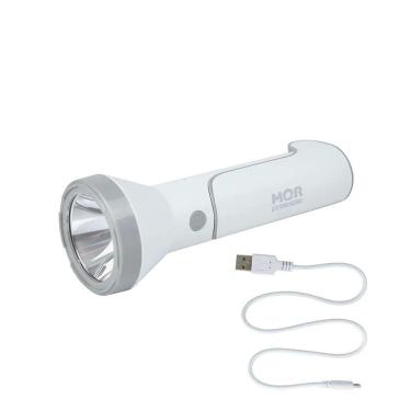 Imagem de Lanterna e Luminária 140 lm Super LED Recarregável - MOR