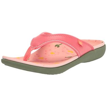 Imagem de Spenco Chinelo feminino com suporte, rosa, 9 Wide