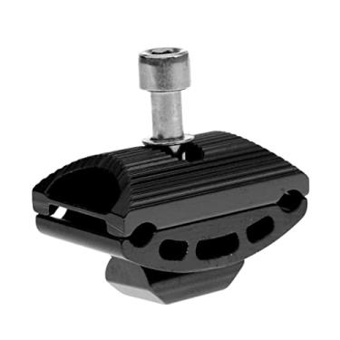 Imagem de NC Menolana 1 peça de cabeça de assento de bicicleta trava única de alumínio, preta