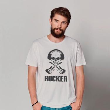 Imagem de Camiseta Adulto Tal Pai Tal Filho Rocker Caveira - Little Rock