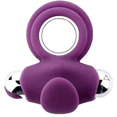 Imagem de Massageador Peniano com Anel Conjunto Com 3 Anéis Peniano Retardador De Ejaculação Em Diferentes Tamanhos Com Esferas Estimulativas Preto Stay Hard