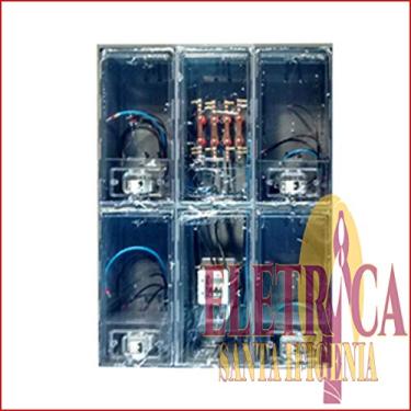 Imagem de Caixa de Luz Enel Eletropaulo P/4 Medidores Cabo 35mm