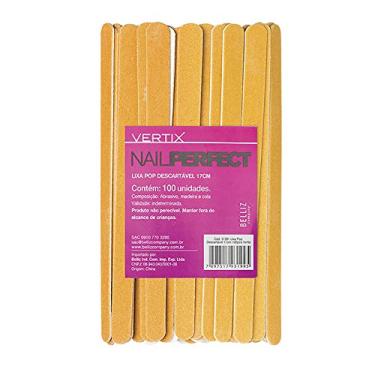 Imagem de Vertix Lixa Pop Descartável 17Cm 100Pcs