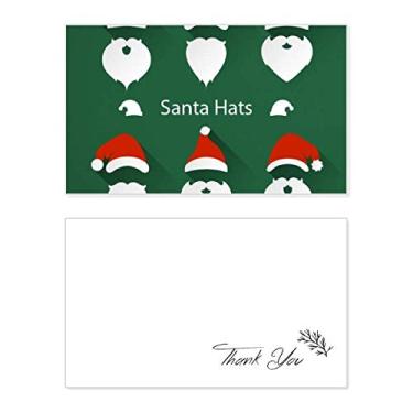 Imagem de Feliz Natal, Papai Noel, Retrato, Cartão de agradecimento, Papel de Aniversário, Agradecimento de Casamento