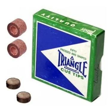 Imagem de 2 Sola Triangle 11mm + 2 Virola Taco Sinuca