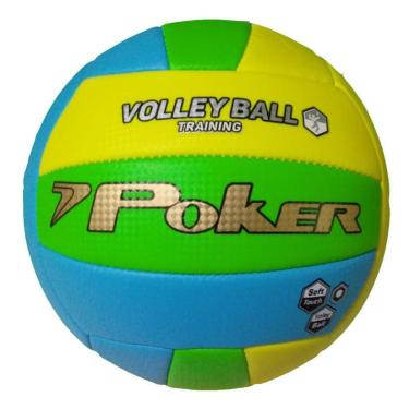 Imagem de Bola De Vôlei Training Neon Ii Tricolor Poker-Unissex