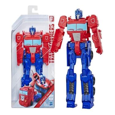Imagem de Boneco Authentics Titan Changer Optimus Prime E5888 Hasbro