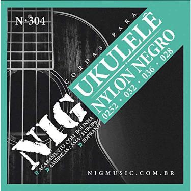 Imagem de Encordoamento NIG Ukulelê N304 Preto