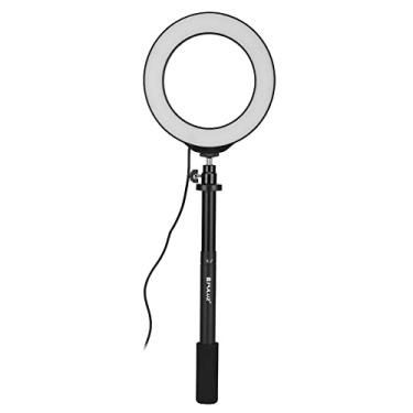 Imagem de Luz de Preenchimento de LED Portátil, PKT3038 ABS Leve Fotografia Ao Vivo Anel de LED Com tripé, para Luzes de Fotografia Ao Ar Livre, Luzes de Enchimento Internas, Retratos,
