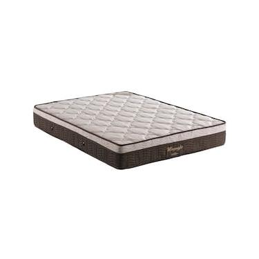 Imagem de Colchão Casal Ortobom Magnyfic com Ortopillow e Molas Ensacadas 24x138x188cm - Marrom/Bege