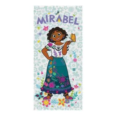 Imagem de Toalha Felpuda De Banho Estampada Encanto Mirabel 60X120Cm
