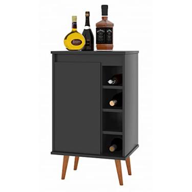 Imagem de Buffet Madri Barzinho Com Adega Para Bebidas (Preto)