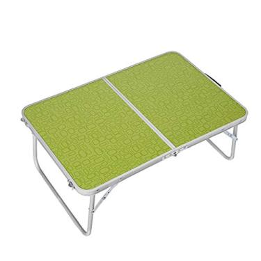 Imagem de Mesa lateral criativa portátil multifuncional dobrável mesa de centro móvel para casa ao ar livre mesa de centro pequena mesa de centro verde para sala de estar