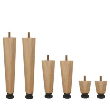 Imagem de Kit Pé de cama Box Solteiro Anti Refluxo C/6 Pçs Articuladas