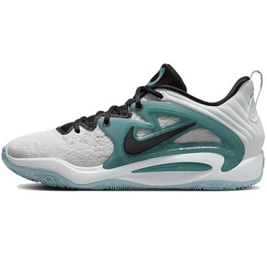 Imagem de Nike Tênis de basquete masculino KD 15 (branco/preto-Volt-Photon Dust, US Footwear System, adulto, masculino, numérico, médio, 43), 42