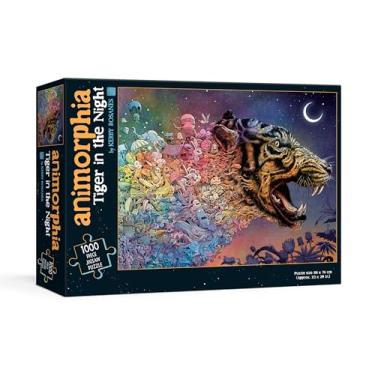 Imagem de Animorphia Tiger in the Night Puzzle