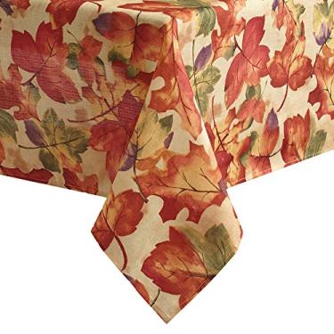 Imagem de Elrene Home Fashions Toalha de mesa estampada de outono Festival da Harvest 152 x 304 cm, multi