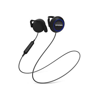Imagem de Koss BT221i Clipes de ouvido Bluetooth sem fio, microfone em linha, controle de volume e toque, resistente ao suor, preto