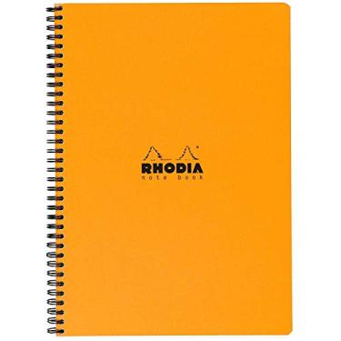 Imagem de RHODIA 193108C – Caderno espiral (encadernação completa) – A4+ – Forrado – 160 páginas destacáveis – Papel Clairefontaine 80 g/m – Capa para cartão revestida macia e resistente – Clássica