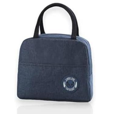 Imagem de Bolsa Termica Pequeno Cooler Otimo para Lazer Viagems Mais Horas de Proteçâo No Seu Produto Capacidade 6 Litros Versátil Compacta Mais Conservação Na Academia e No Trabalho (AZUL)