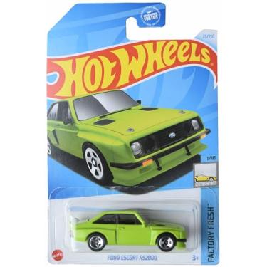 Imagem de Mattel Hot Wheels Ford Escort RS2000, Factory Fresh 1/10 [Green] 23/250