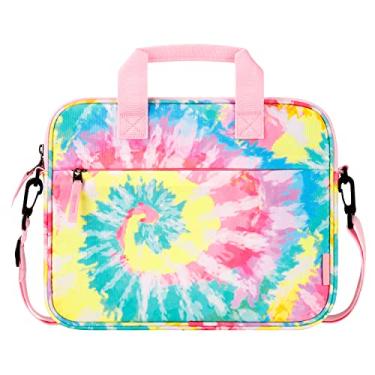 Imagem de Choco Mocha Bolsa infantil para tablet para meninos e meninas, (10-12,5 polegadas), Tie Dye-Rainbow 31.7 cm, 12.5inch（12.5 x 9.8 x 1.3）