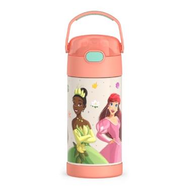Imagem de Garrafa térmica infantil Thermos FunTainer, 354 ml, Disney Princess