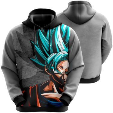 Imagem de Blusa Moletom Sublimação Blusão Full Print com Capuz Anime Mangá Novidade-Unissex