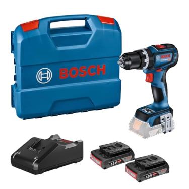 Imagem de Bosch Furadeira e parafusadeira GSB 18V-90C 18V + 2B e maleta