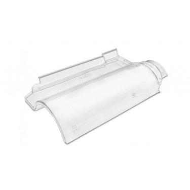 Imagem de Telha plástica americana transparente prismalux - cx 10 unid