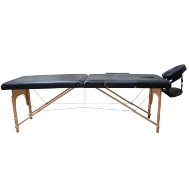 Imagem de Maca Portátil Luxo 250kg 1,80Cm X 70Cm Preta