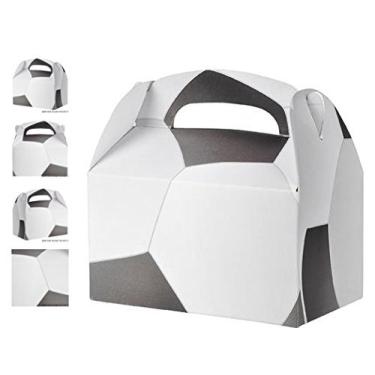 Imagem de RIN (24) Caixa de lembrancinha de futebol de 16 cm ~ Incrível lembrancinha de festa ~