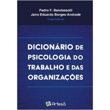 Imagem de Dicionário de psicologia do trabalho e das organizações
