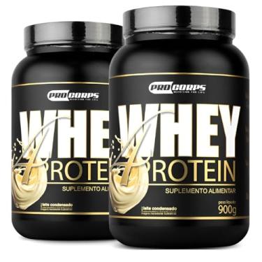Imagem de Combo 2 Unidades - Whey 4 Protein 900g - Pro Corps (900g, Leite Condensado)