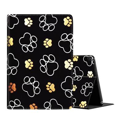 Imagem de Capa para tablet Galaxy Tab S7 de 11 polegadas modelo SM-T870/T875 modelo SM-T870/T875, capa de couro PU premium antideslizante com suporte para visualização em vários ângulos para Samsung Galaxy S7