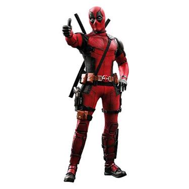 Imagem de Hot Toys HT903587 1:6 Deadpool II Movie Version, Red & Black