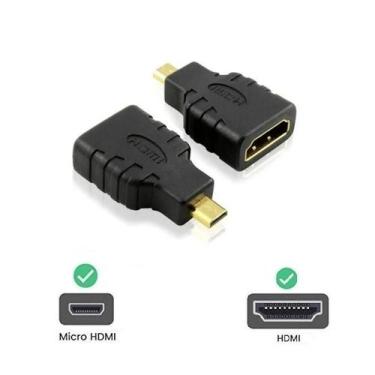 Imagem de Adaptador De Cabo Hdmi Para Micro Hdmi - Feasso