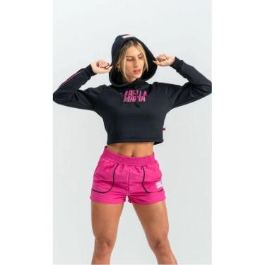 Imagem de 3516 BLUSA MOLETON MOVEMENT PRETO G-Feminino